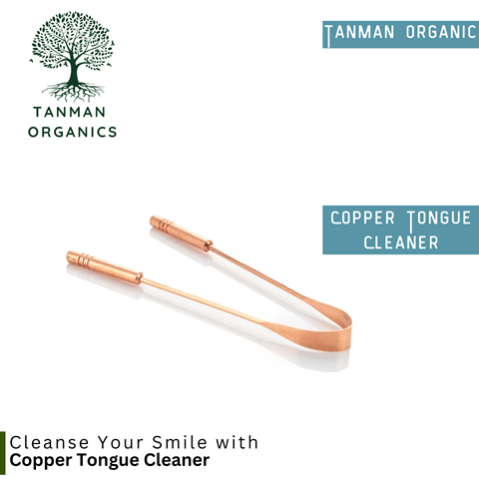 Tanman Organics Copper Tongue Cleaner